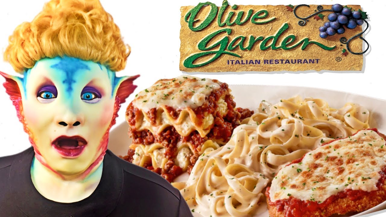 MUKBANG EATING • OLIVE GARDEN ITALIAN RESTAURANT YouTube