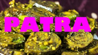 Pattod | Patra recipe | Arbi Leaves recipe| Pattod Steamed Rolls #Authentic Gujarati Farsan 01