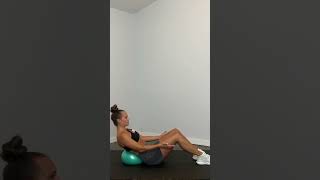 Benefits Of Using A Mini Stability Ball — Plus Details On Erica's New Workout!