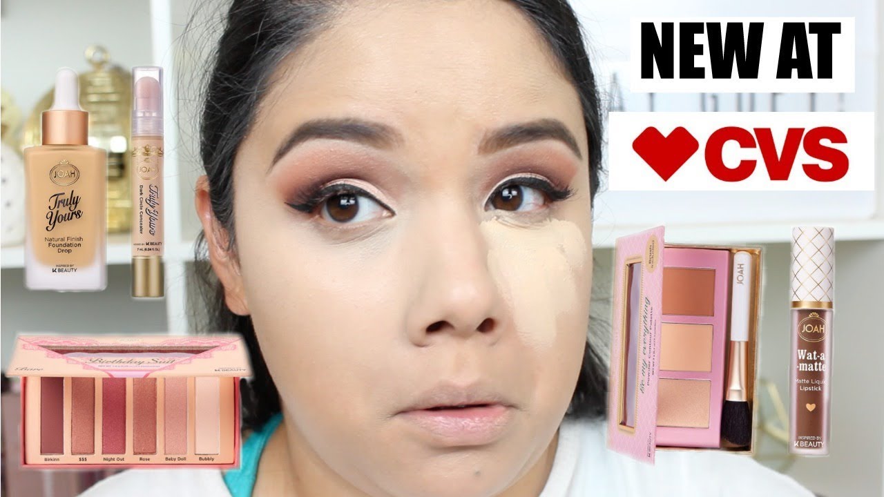 NEW AT CVS JOAH BEAUTY REVIEW + DEMO YouTube