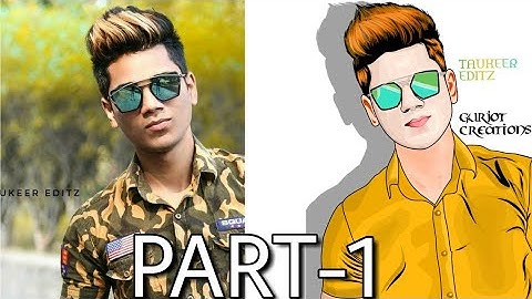Professional VECTOR ARTWORK IN INFINITE DESIGN || PART - 1 || CARTOON IMAGE EDITING || VECTOR ART