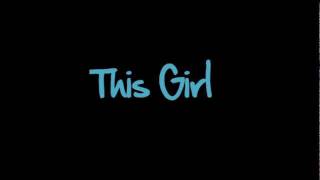 Video thumbnail of "This Girl lyrics by Migz Haleco"