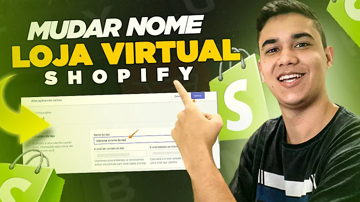 Como Trocar o Nome da Loja Shopify | Tutorial Completo