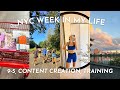 Weekly vlog  balancing 3 jobs  nyc marathon training to do lists staying organized trader joes