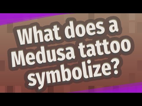 What does a Medusa tattoo symbolize?