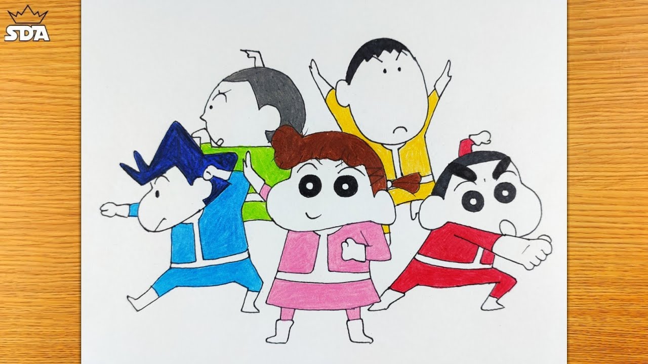 Top more than 73 drawing shin chan - xkldase.edu.vn