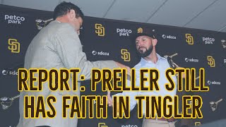 REPORT: Padres GM AJ Preller still has faith in Jayce Tingler