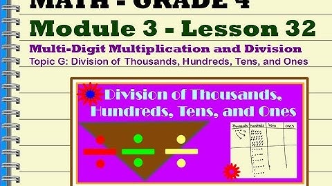 Grade 4 Mod 3 Lesson 32