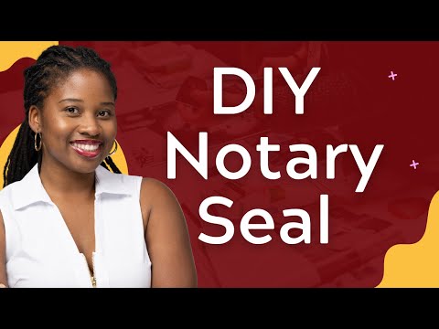 Save Money & Make Your Own E-Notary Seal