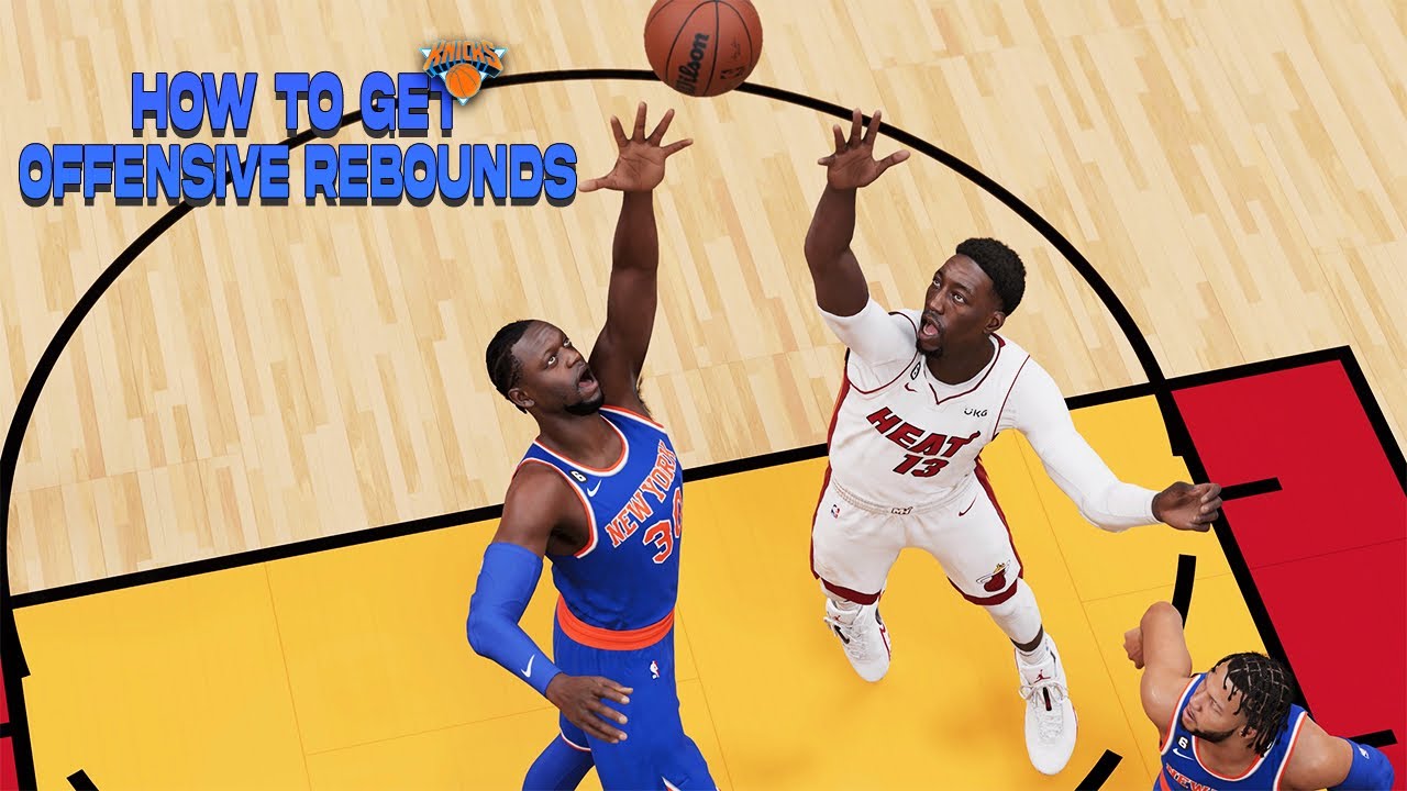 NBA2K23 MYTEAM BEST WAY TO GET OFFENSIVE OF REBOUNDS ‼️ - YouTube