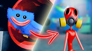 GAS MASK VS MINI HUGGIE - Poppy Playtime Chapter 2