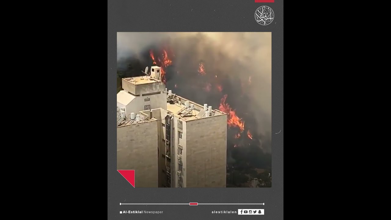 Massive Fire Erupts In Karmit Forest Near Jerusalem