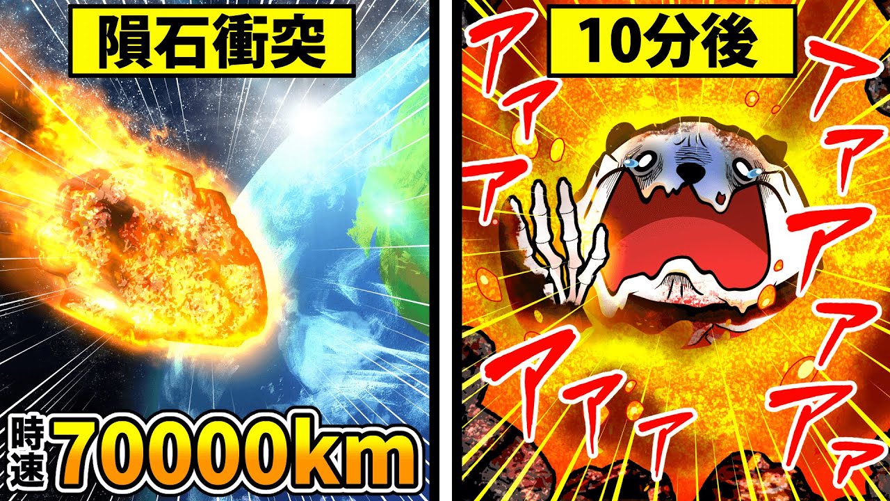 【アニメ】恐竜が絶滅した日に起きたこと