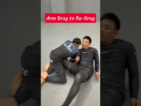 Arm Drag to Re-Drag | COBRINHA ONLINE #bjj #bjjlifestyle #grappling