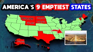 why nobody lives in these 9 empty states of America | Empty states