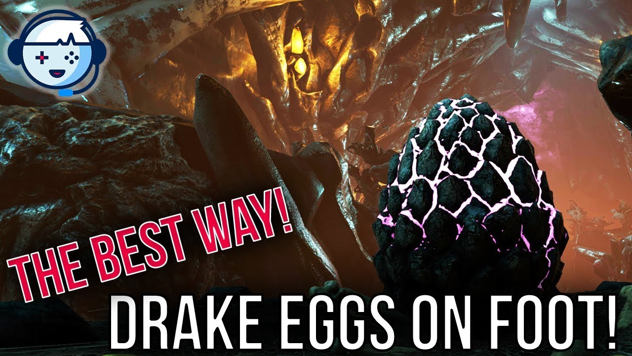 Ark Tutorial: The Best Way to Get Drake Eggs On Foot | Aberration | Ark: Survival Evolved