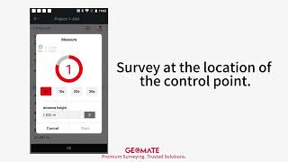 How to Use Base Shift with GNSS | GeoMate screenshot 5