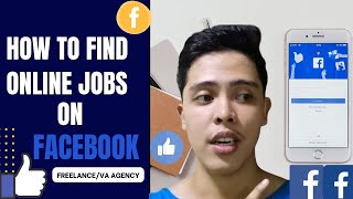 How to find Work From Home/Virtual Assistant (VA) jobs on Facebook