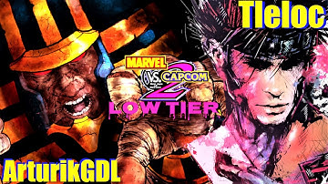MvC2 Mvci Umvc3 Tleloc vs ArturikGDL (Low Tiers) (Fixed Video)