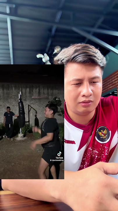 Davi sumbing minta ditendang #silat