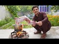 Mutton Raan Recipe || Mutton Raan In Pressure Cooker In High Mountains Of Gilgit Baltistan