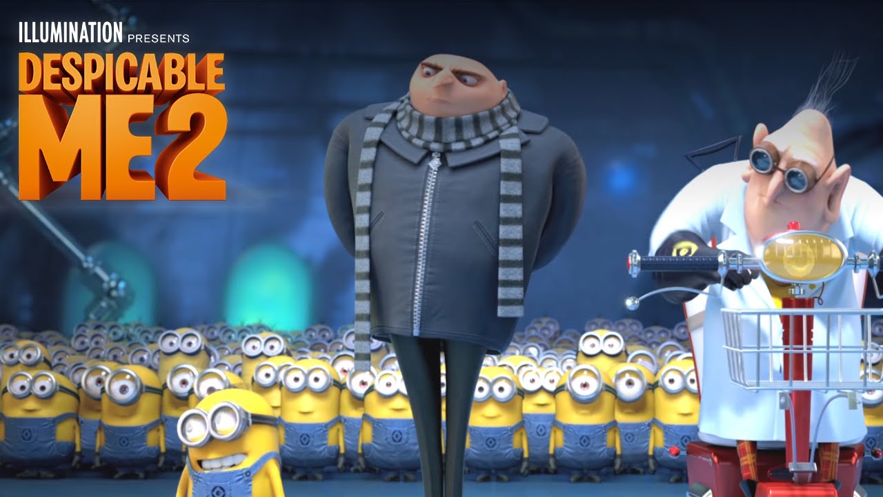 Despicable Me 2 New Full Trailer Despicablimp A 21 Fart Gun Salute Three If By Space