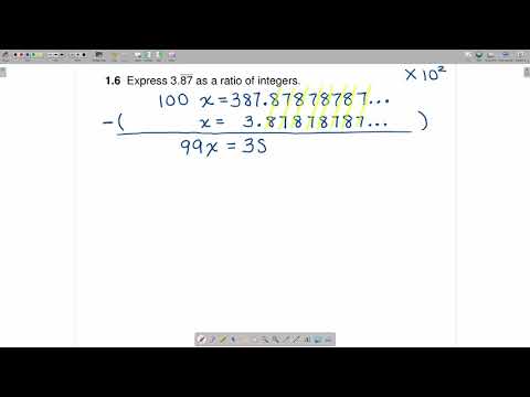 Video: Kas ir 1,6, kas atkārtojas kā daļskaitlis?