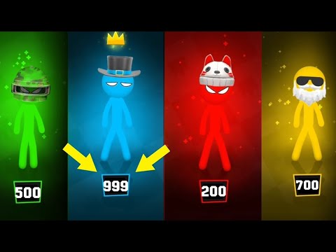 "Pro Tricks in Stickman Party Jo TumheJeetayenge!"
