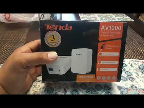 Tenda AV1000 Ethernet Powerline Review/Test