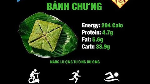 1 đòn bánh tét bao nhiêu calo năm 2024