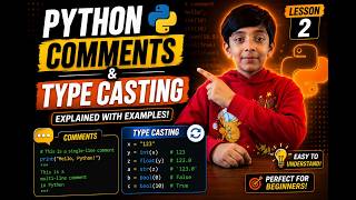 Python Tutorial Series - Python Comments & Type Casting