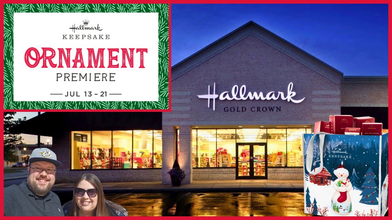 Hallmark Keepsake Ornament Premiere 2025 Christmas In July YouTube