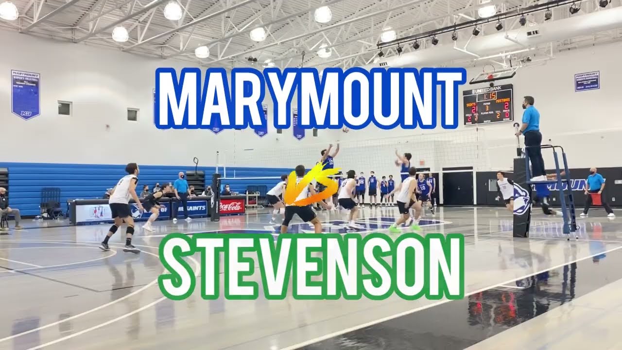 Marymount v. Stevenson Men’s Volleyball February 2nd 2022 YouTube