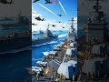 Command the Seas: Unbelievable scale of #shorts #navalpower #carrierlife #militarytech #mustwatch