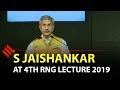 Full speech: EAM Dr S Jaishankar delivers 4th RNG lecture 2019 | Indian Express
