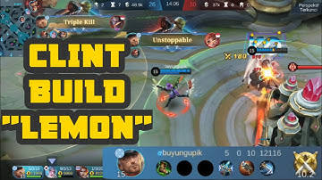 CLINT BUILD BY ONE 2022 - SOLO RANK MOBILE LEGENDS #MLBB #MOBILELEGENDS
