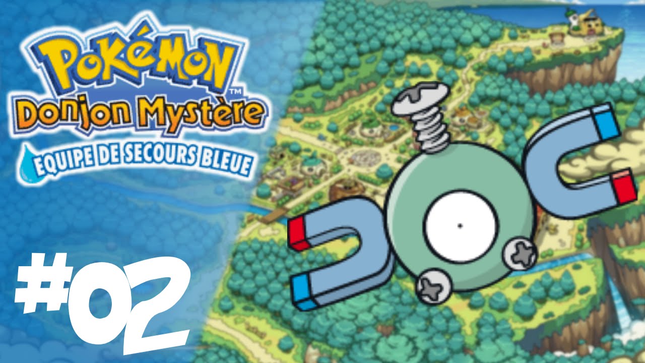 Pokemon Donjon Mystere Equipe De Secour Bleu www.youtube.com