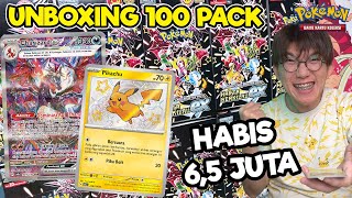 LANGSUNG TAMAT!! DAPAT CHARIZARD DI UNBOXING 100 PACK HARTA BERKILAU EX!! - Pokemon TCG Indonesia