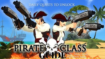 AQ3D Pirate Class GUIDE! AdventureQuest 3D