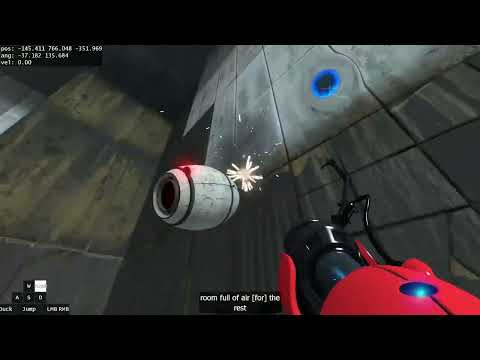 Portal 2 Speedrun Tutorial - Catapult Intro - 14/60