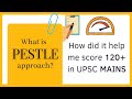 Pestle approach for mains answer writing  upsc mains