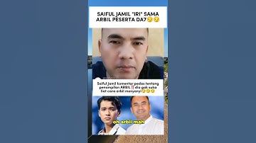 Saiful Jamil iri sama arbil 😏 #saifuljamil #dangdut #dewipersik #indosiar #da7