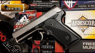 Kimber Solo Carry Ammo Reliability Test
