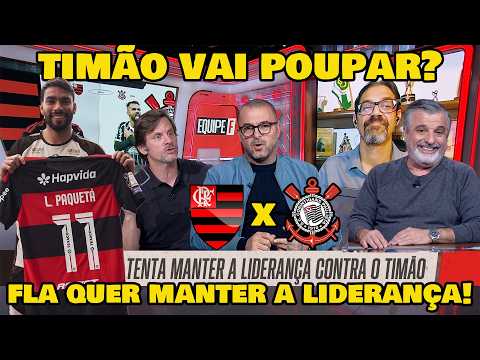 OLHA O QUE ZÉ ELIAS FALOU DA "ESCALAÇÃO DO CORINTHIANS" CONTRA O FLAMENGO