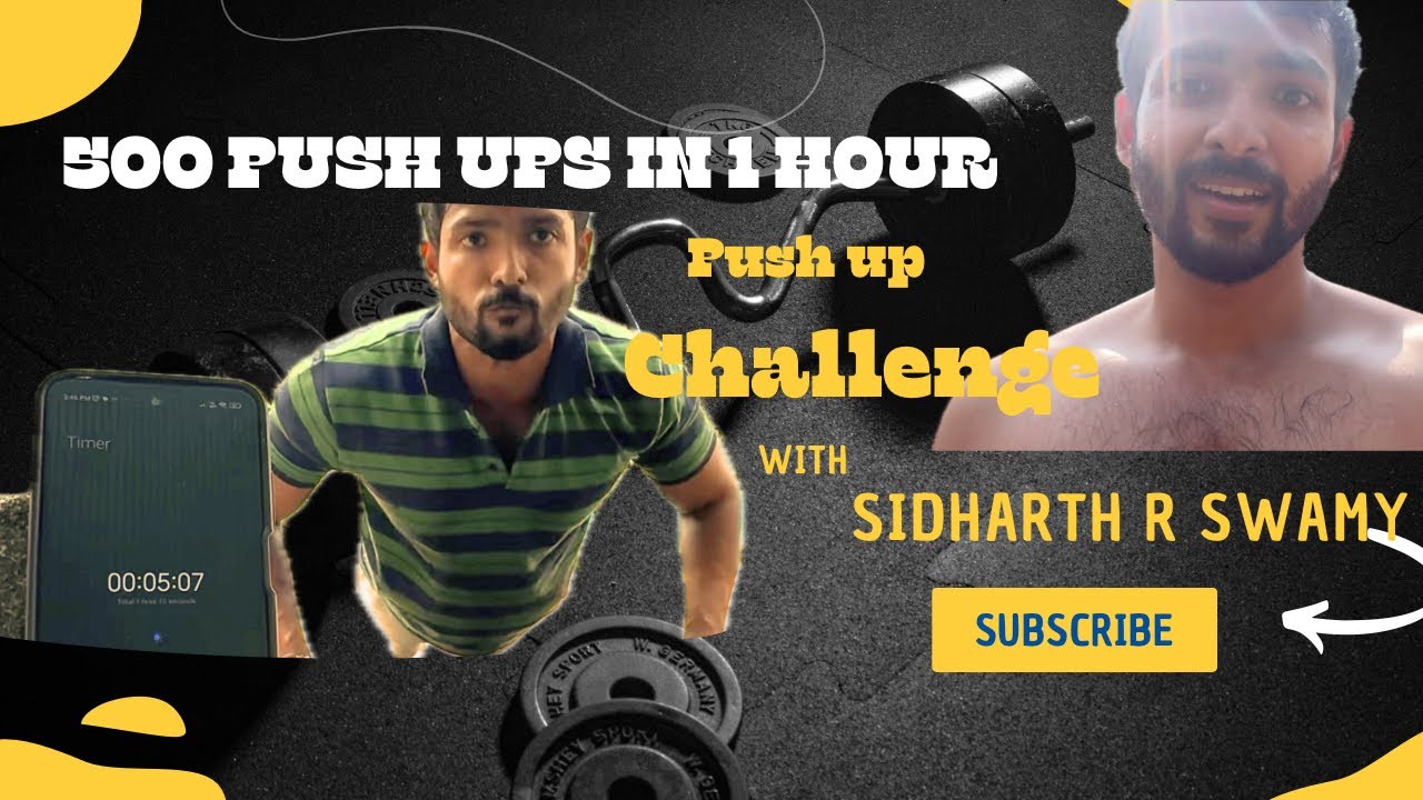 I tried to do 500 push ups in 1 hour! (And I could only do… - YouTube
