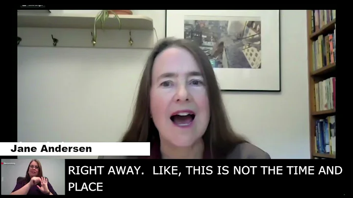 Jane Andersen Interview Video