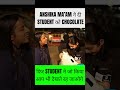 Anshika Mam ne di Student ko Chocolate #anshikamam #fanclub #funny #surprise #gift #meetup #trending