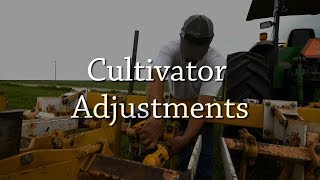Cultivator Adjustments - Organic Weed Control