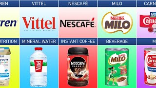 List of Nestlé Brands From Different Countries