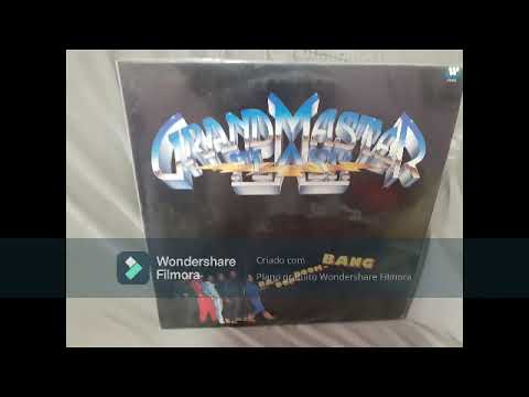 Grandmaster Flash — Lp Grand Master Flash Ba Dop Boom Bang 1987